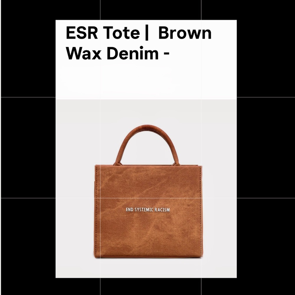 Limited Edition “End Systemic Racism” Purse - Picture 7 of 8
